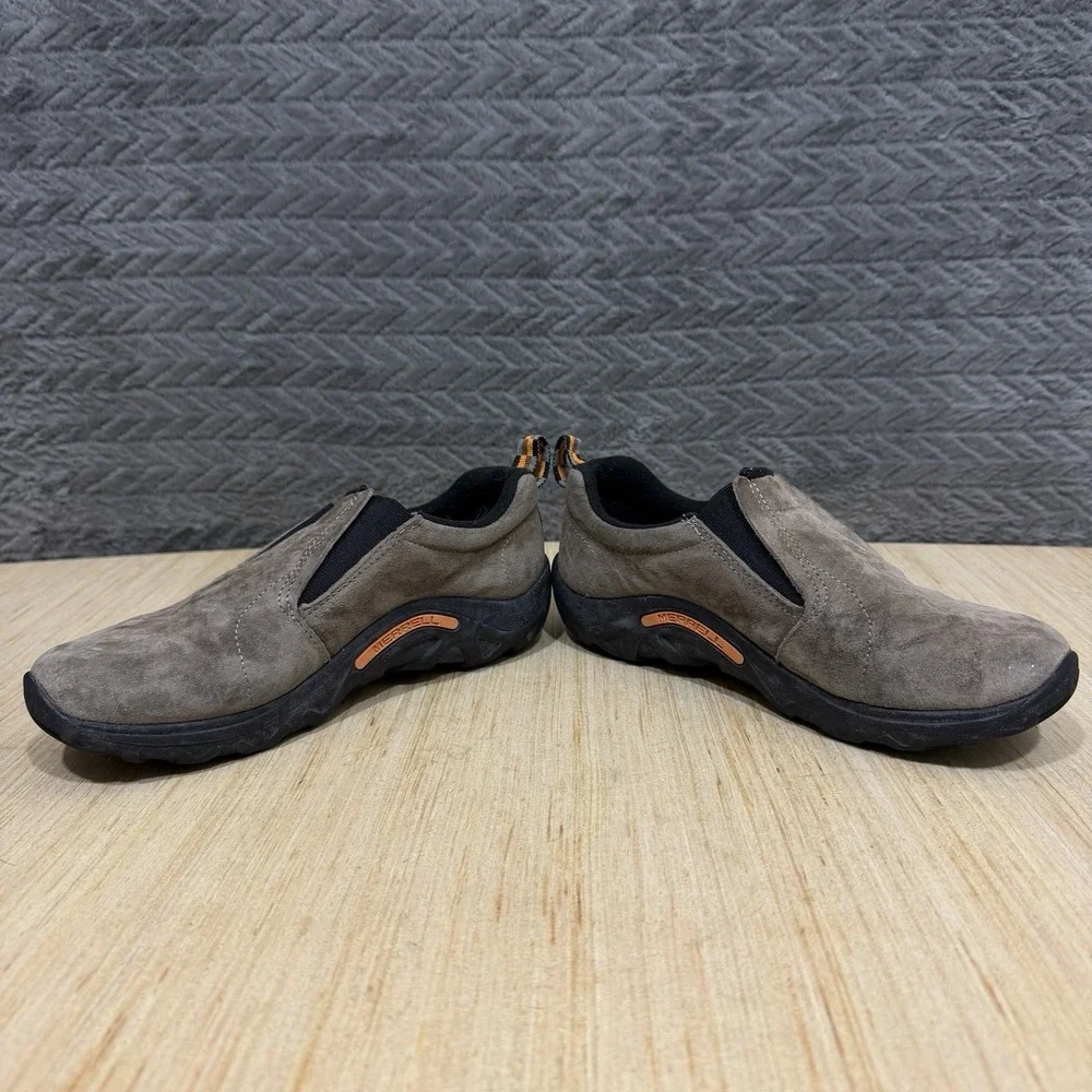 Merrell Jungle Moc Slip On Suede Shoes Kids Youth Size 3.5 Hiking Outdoor